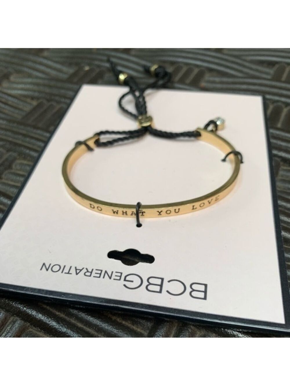 BCBG Do What You Love Gold Bracelet